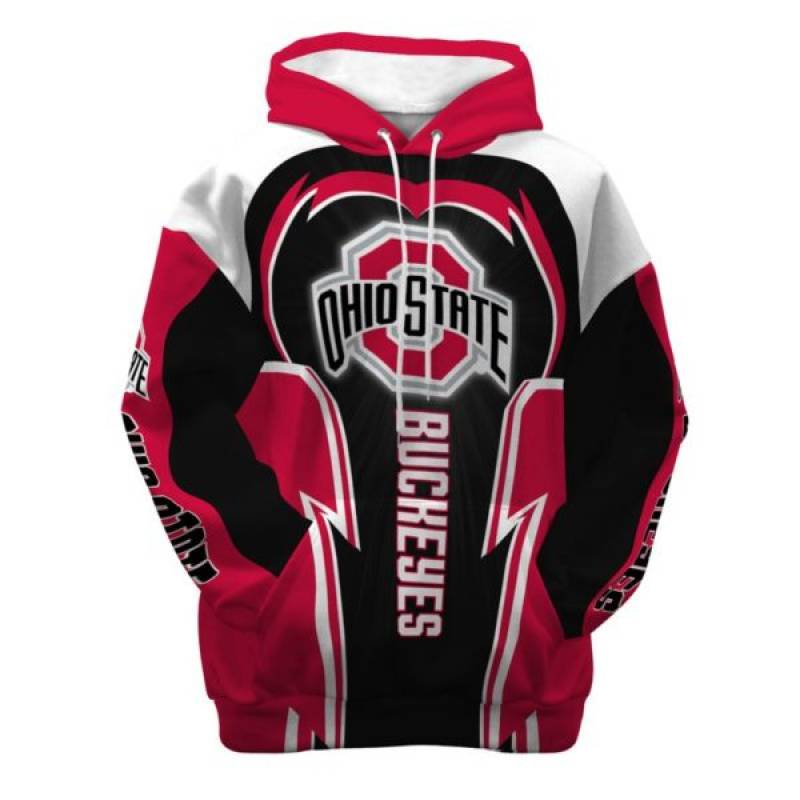 Ohio State Buckeyes 3d hoodie and zip hoodie photo