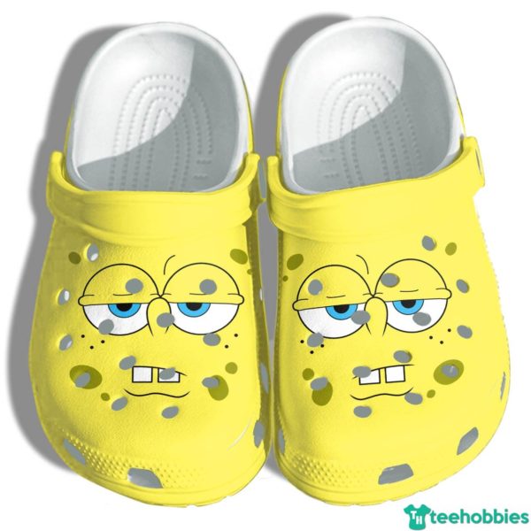 Sponge Boring Sponge Lover Clog Shoes - Clog Shoes - Yellow