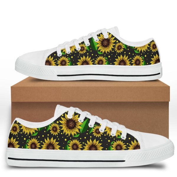 Sunflowers Sneakers Sunflower Low Top Shoes - Men's Shoes - White