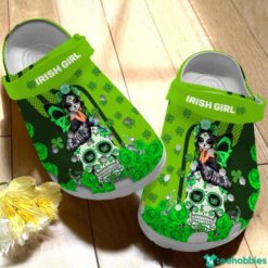 GAT0812110 ads 3 510x510 1 247x247px Green Butterfly Girl Patrick’s Day Clog Shoes