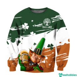 Saint Patricks Day Ireland Drinking 3D All Over Print Shirt