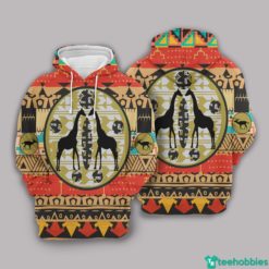 African Pattern Cute Gift All Over Print 3D Hoodie - 3D Hoodie - Red