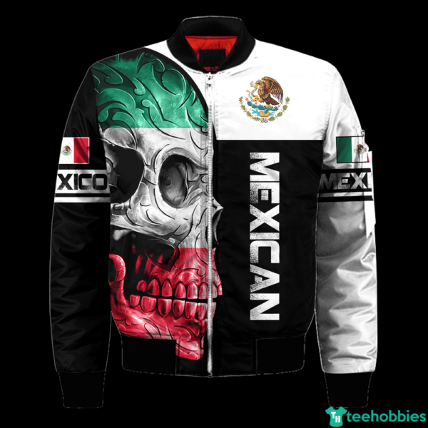 Aguila Mexican Skull 3D All Over Print Unisex Shirts - Bomber Jacker -