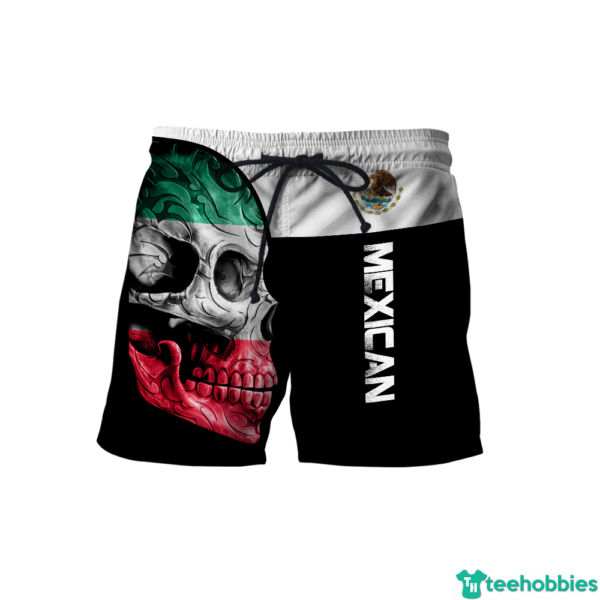 Aguila Mexican Skull 3D All Over Print Unisex Shirts - Short Pant -
