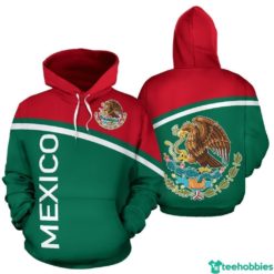 Aguila Mexicana Unisex 3D All Over Print - 3D Hoodie - Dark Green