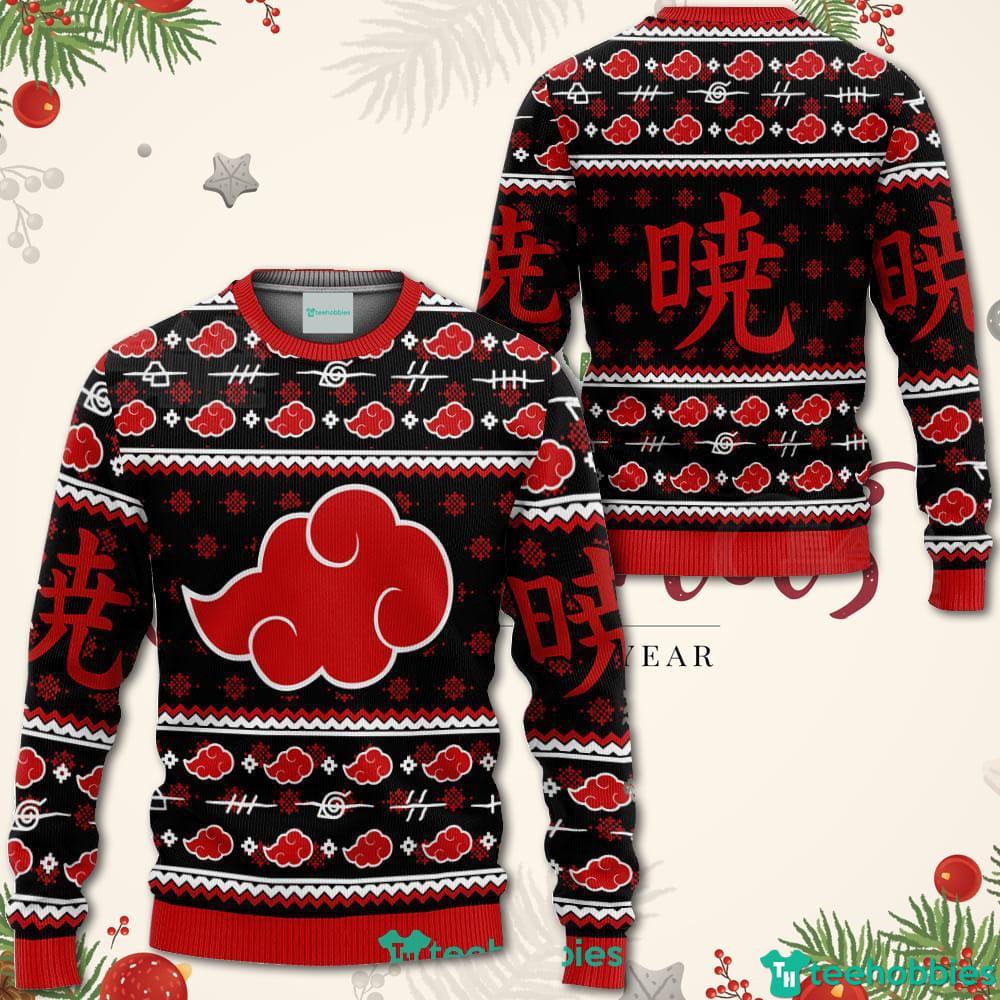 Akatsuki Christmas Sweater Naruto Anime Custom Xmas Shirt For Men Women