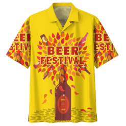 Amazing Beer Festival Hawaiian Shirt - Hawaiian Shirt - Yellow