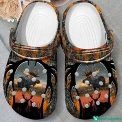Amazing Hunting Best Gift For Dad Clog Shoes - Clog Shoes - Black