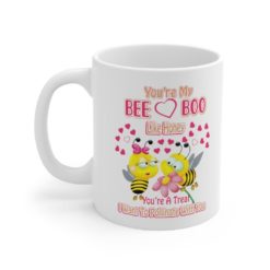 Boo Bee You're A Treat I Want To Pollinate With You - Mug 15oz - White