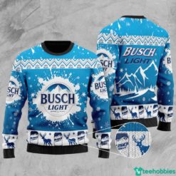 Busch Light Ugly Sweater All Over Print 3D Christmas Gifts-AOP Sweater-Royal