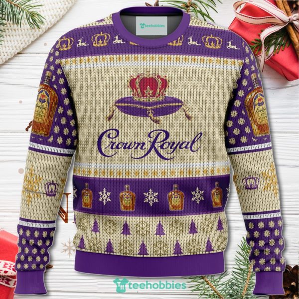 crown royal whiskey christmas sweater for men women 1 0XTRz 600x600px Crown Royal Whiskey Christmas Sweater For Men Women
