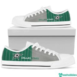 Dallas Stars Low Top Shoes - Men's Shoes - White