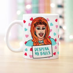 Despunk My Ball Heart Coffee Mug - Mug 15oz - White