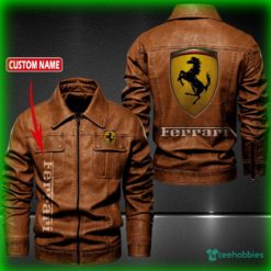 ferrari personalized name fleece leather jacket 2 mbM5D 247x247px Ferrari Personalized Name Fleece Leather Jacket