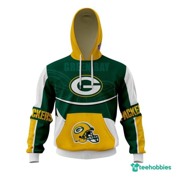 Green Bay Packers NFL Football Team All Over Print Hoodie - 3D Hoodie - Green