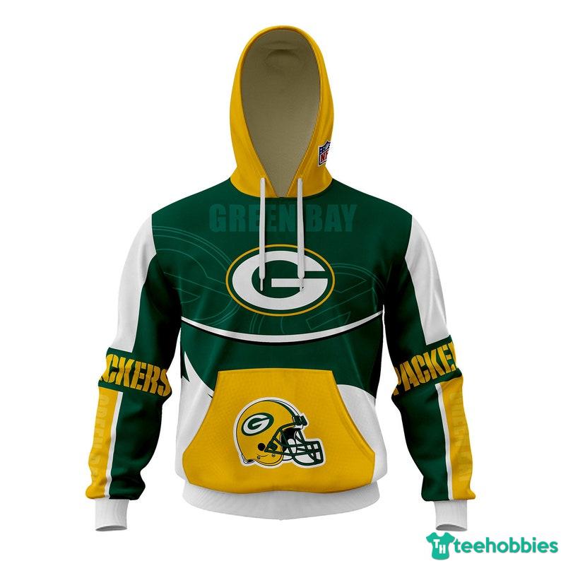 Green Bay Packers NFL Football Team All Over Print Hoodie photo