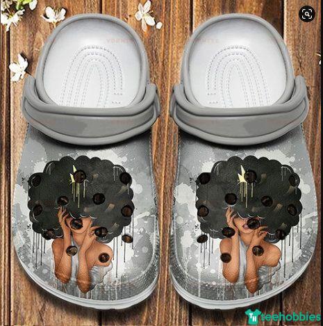 Hippie Girl Sneaker Clog Shoes For Mens And Womens photo
