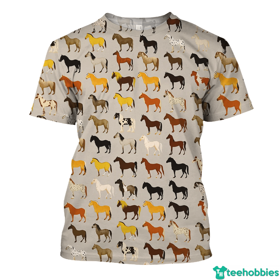  Horse Lover All Over Print T-Shirt Hoodie Sweatshirt photo