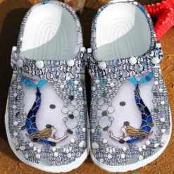 In An Ocean Full Of Fish Be A Mermaid Clog Shoes - Clog Shoes - Blue