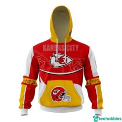 Kansas City Chiefs NFL Football Team All Over Print Hoodie - 3D Hoodie - Red