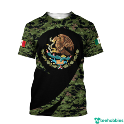 Mexico All Over Print 3D Shirt - 3D T-Shirt - Green