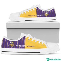 Minnesota Vikings Low Top Shoes - Men's Shoes - White