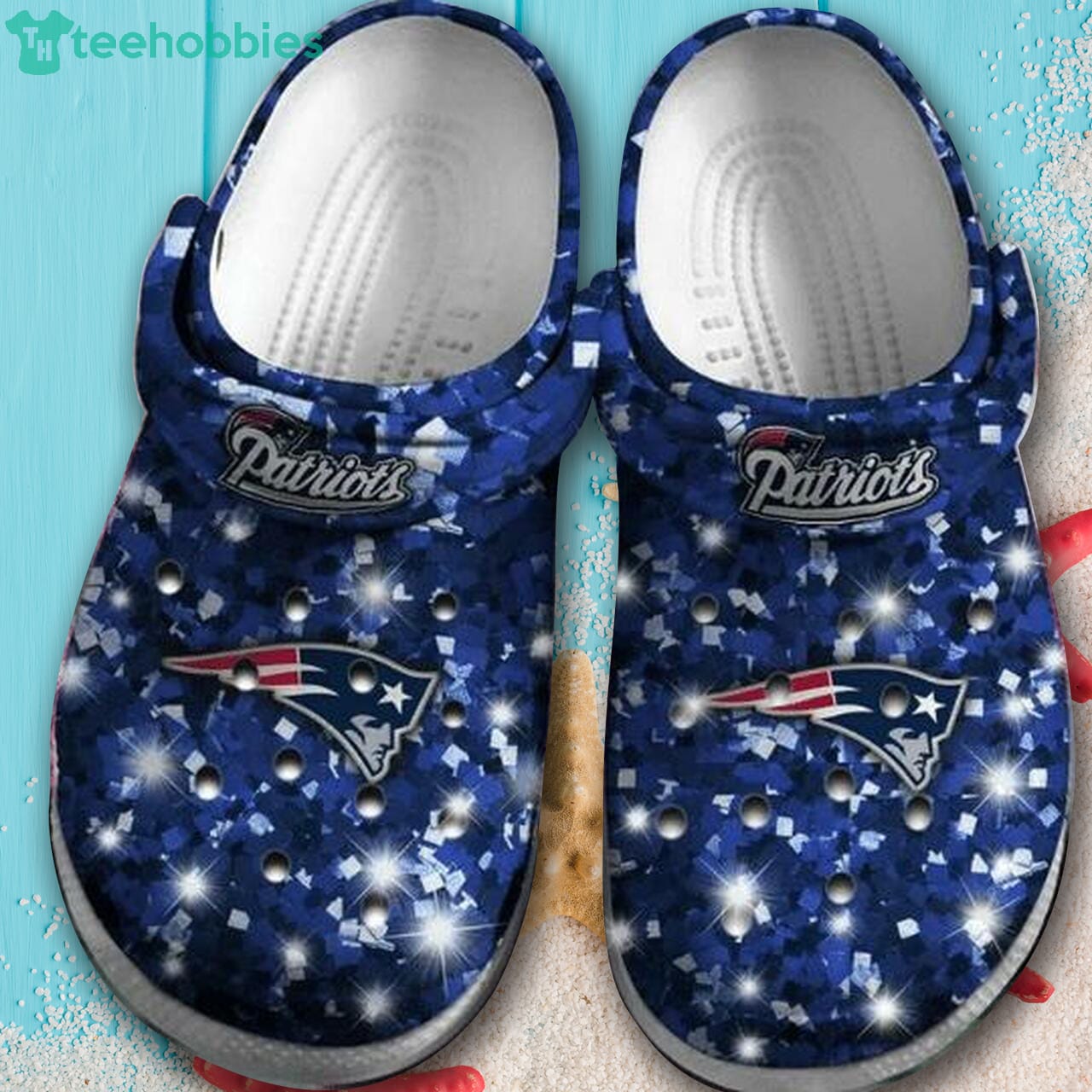 New England Patriots Unisex Clog Shoes For Women, Men