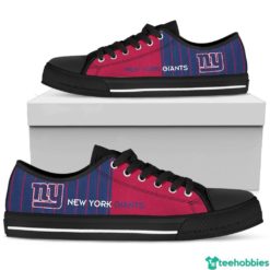 New York Giants Low Top Shoes - Women's Shoes - Black