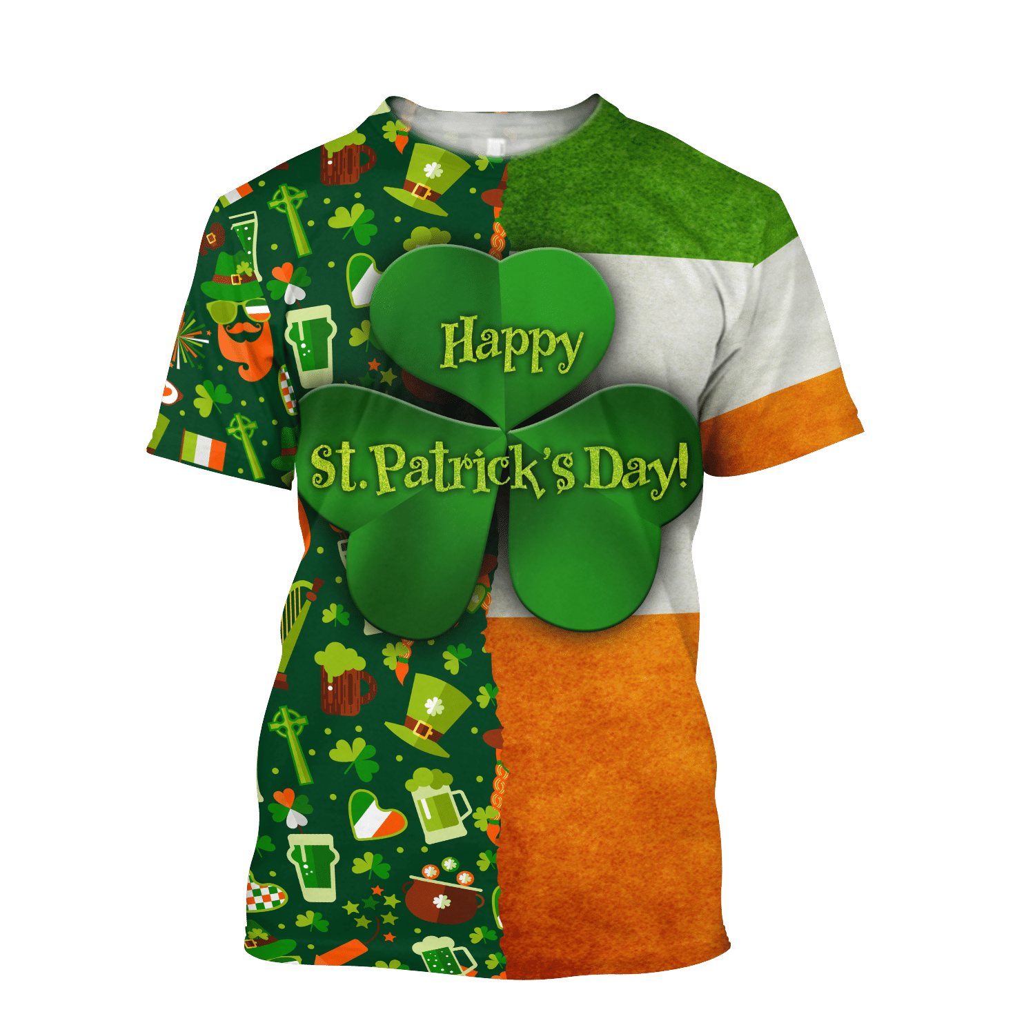 Happy St Patrick's Day Irish 3D All Over Print Hoodie | Sweatshirt | T-Shirt