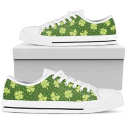 Irish Day St Patrick Shoes Gift For Patrick's Day Low Top Shoes - Men's Shoes - Green
