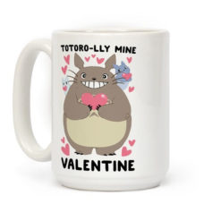 Totoro Lly Mine Best Gift For Valentine Coffee Mug - Mug 15oz - White