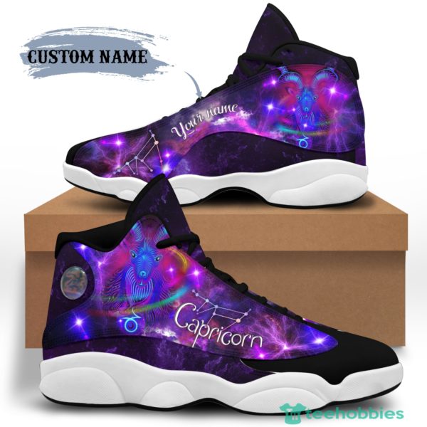 Capricorn Birthday Gift Personalized Name Air Jordan 13 Shoes SKU 91