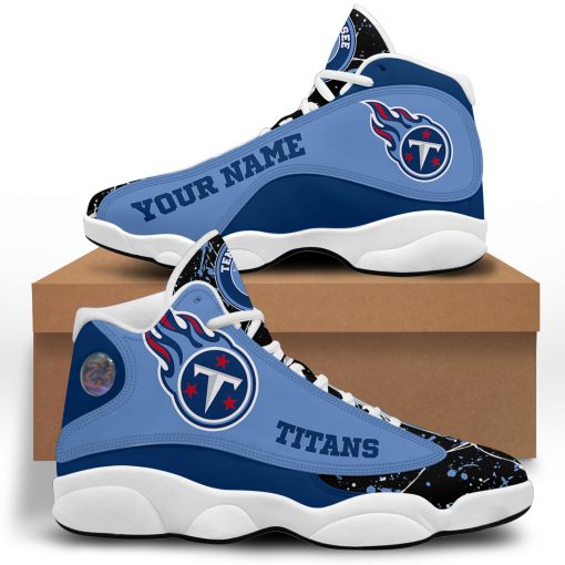 Tennessee Titanss Pattern Galaxy Limited Edition Air Jordan Jordan 13 For  Fans