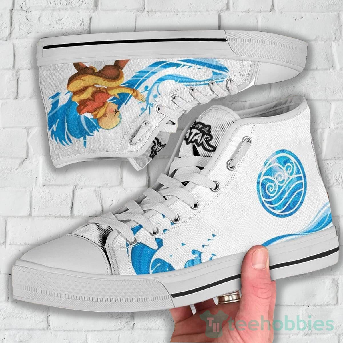 Aang High Top Canvas Shoes Custom Avatar The Last Airbender Product photo 2