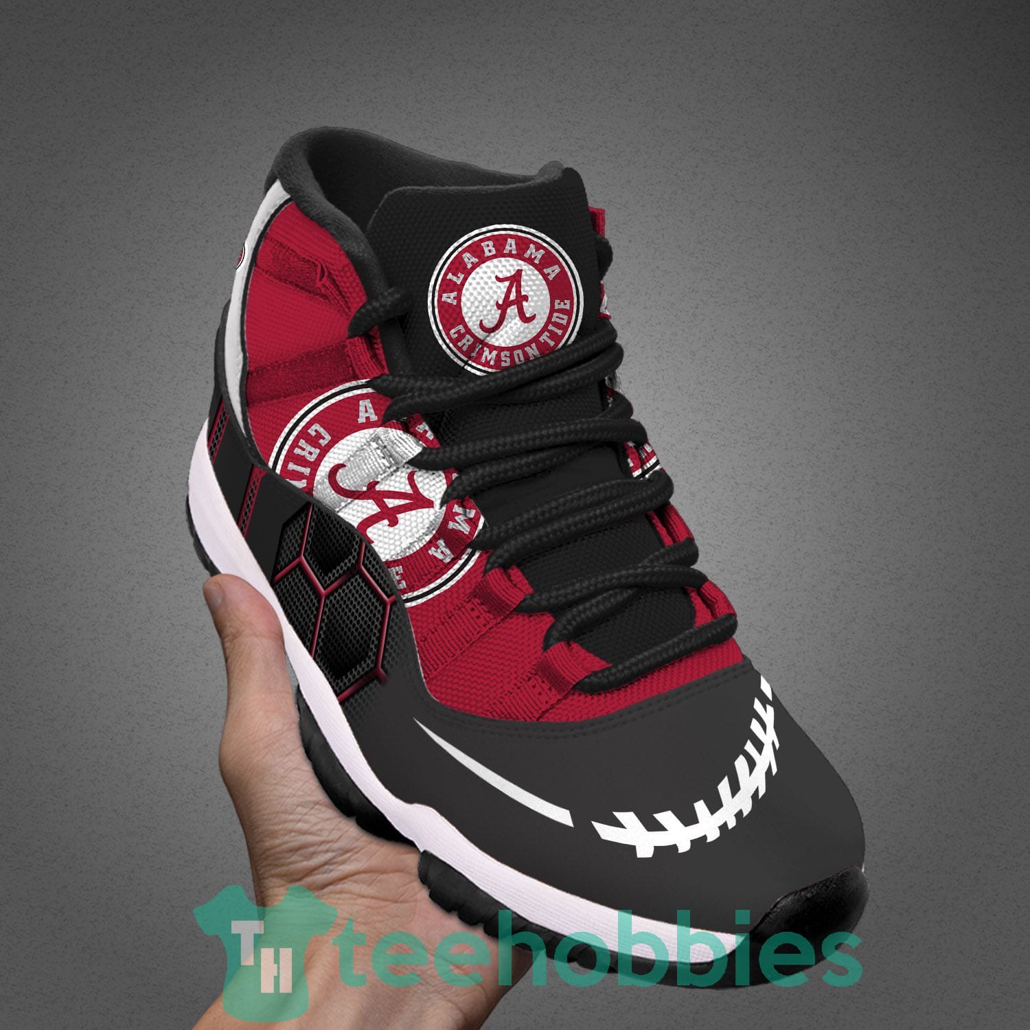 Alabama Crimson Tide New Air Jordan 11 Sneakers Shoes Gift Product photo 2