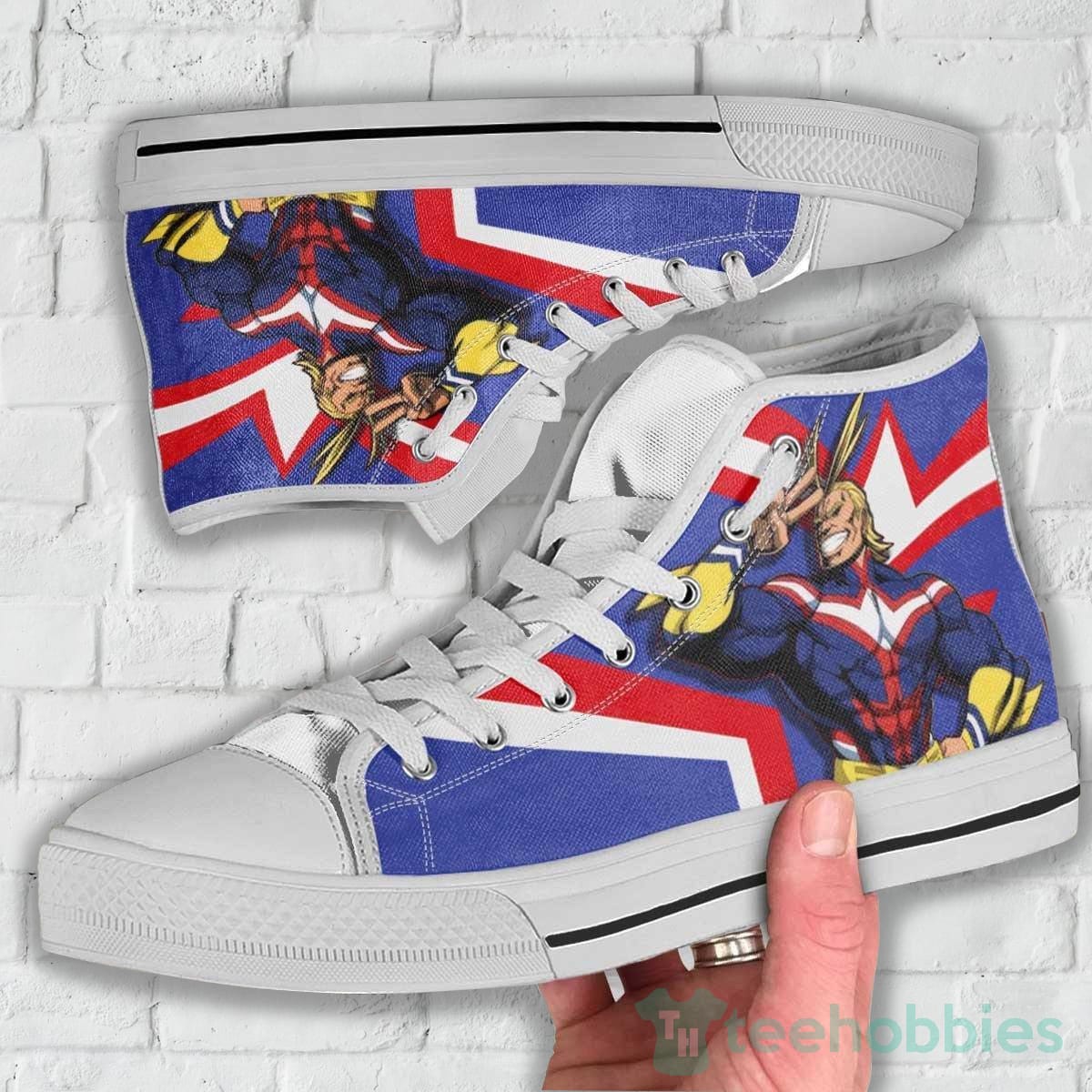 All Might Golden Age My Hero Acadamia Hero Custom All Star High Top Canvas Shoes Product photo 2