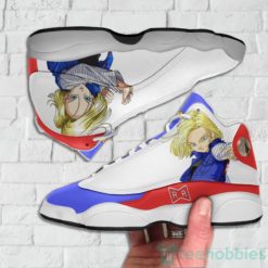 android 18 custom dragon ball anime air jordan 13 shoes 3 9dYsI 247x247px Android 18 Custom Dragon Ball Anime Air Jordan 13 Shoes