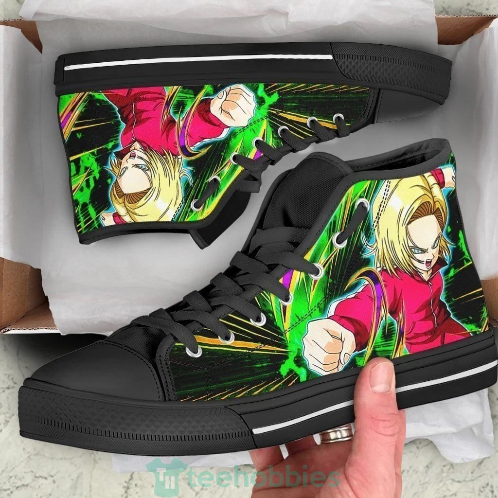 Android 18 High Top Shoes Dragon Ball Fan Gift Product photo 2