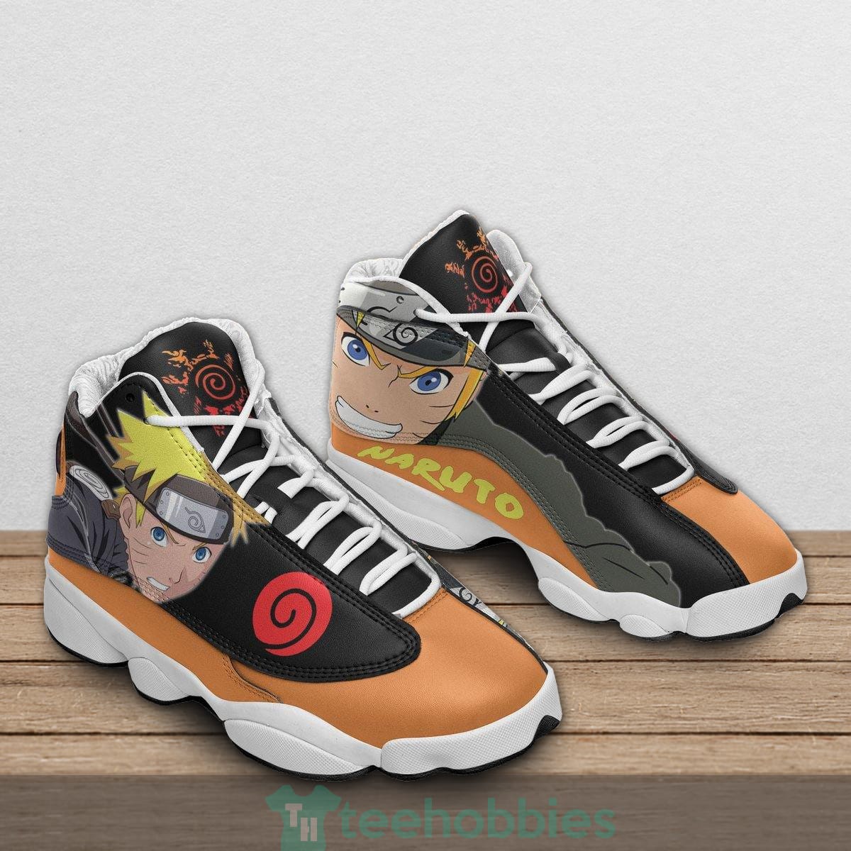 Anime Uzumaki Custom Air Jordan 13 Shoes Product photo 2