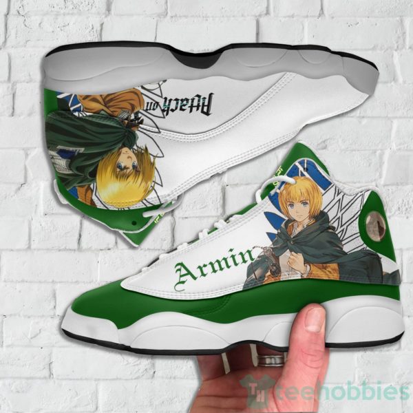 armin arlert custom attack on titan anime air jordan 13 shoes 3 2AZuh 600x600px Armin Arlert Custom Attack On Titan Anime Air Jordan 13 Shoes