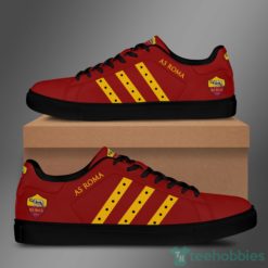 as roma yellow striped red low top skate shoes 2 7eVoO 247x247px As Roma Yellow Striped Red Low Top Skate Shoes