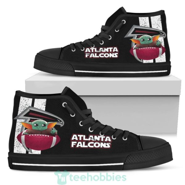 atlanta falcons baby yoda high top shoes 1 YmhrB 600x600px Atlanta Falcons Baby Yoda High Top Shoes