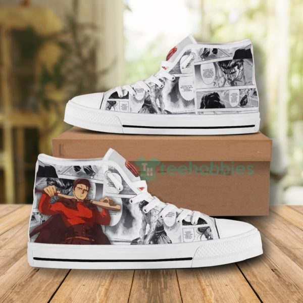 bad high top canvas shoes custom one punch man 1 c5BAs 600x600px Bad High Top Canvas Shoes Custom One Punch Man