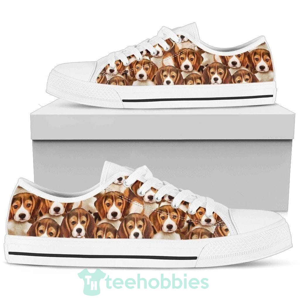 Beagle Sneakers Low Top Shoes For Dog Lover