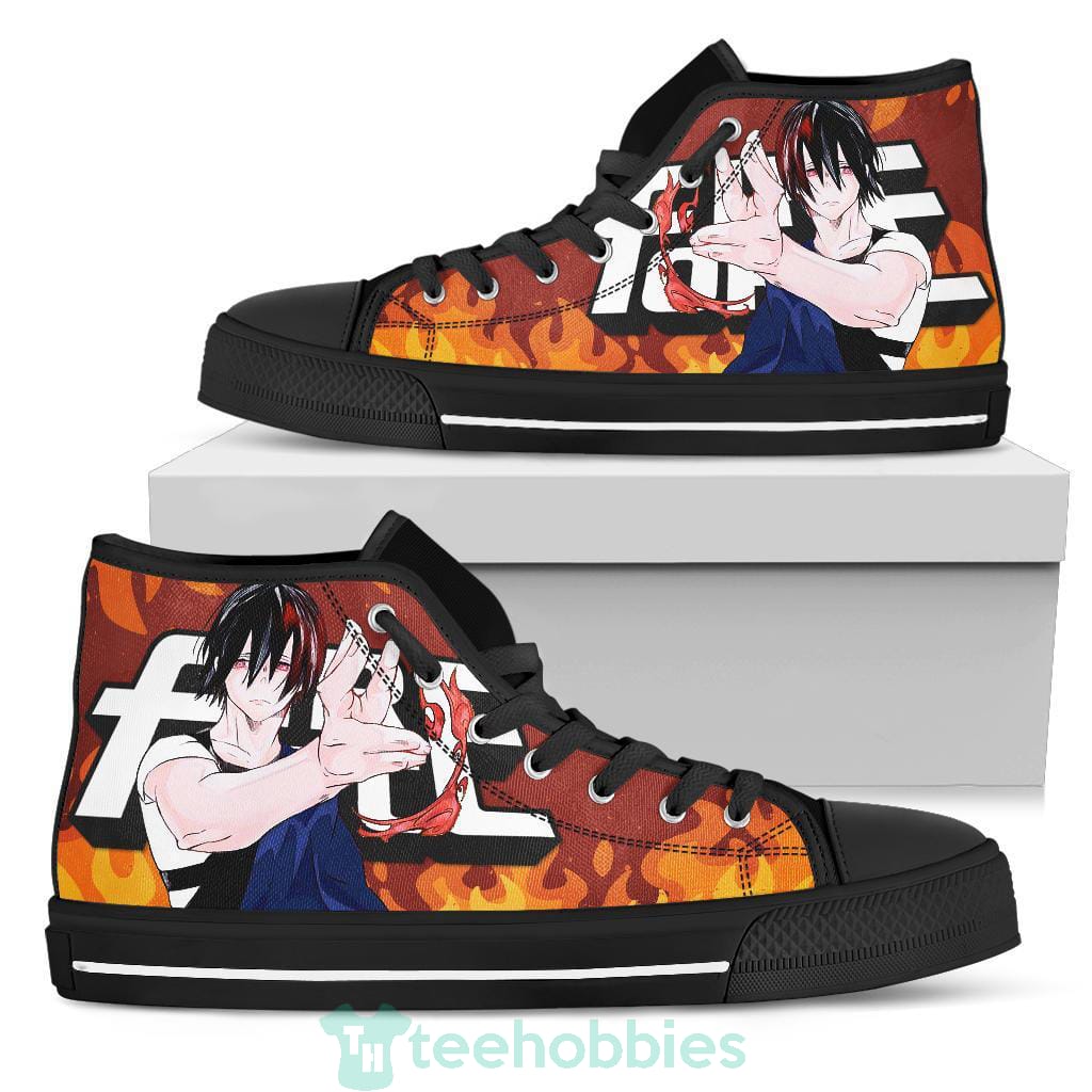 Benimaru Shinmon Fire Force Anime High Top Shoes Gift Product photo 1