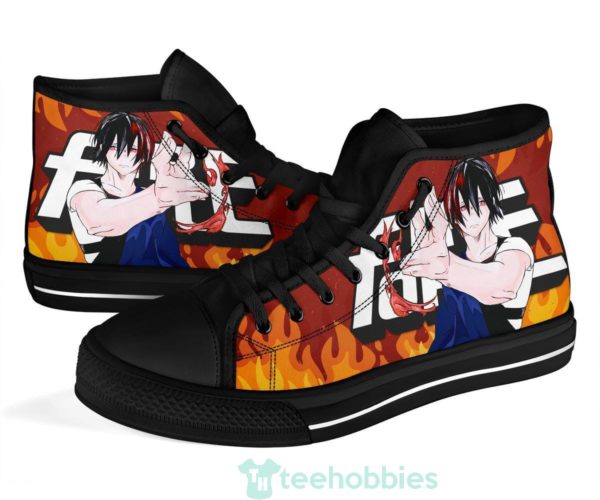benimaru shinmon fire force anime high top shoes gift 4 YLuUm 600x500px Benimaru Shinmon Fire Force Anime High Top Shoes Gift