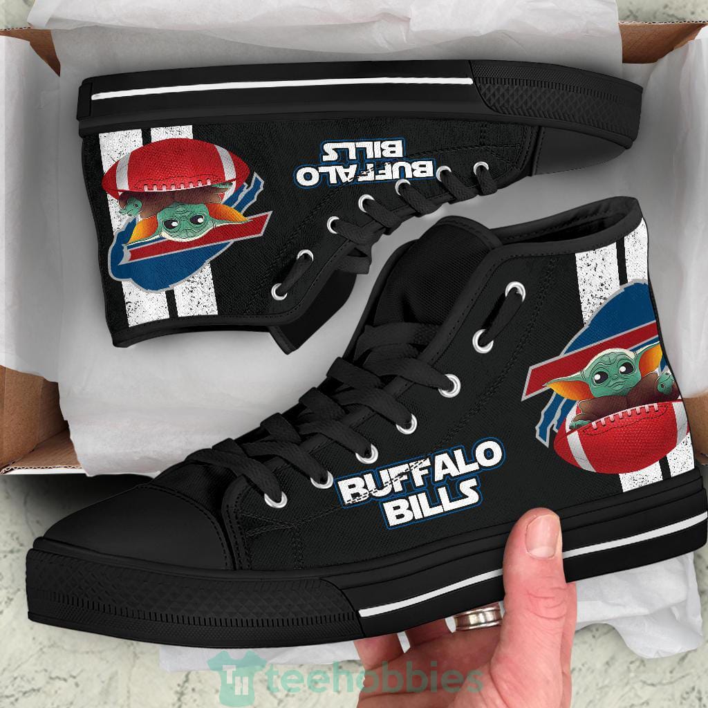 Buffalo Bills  Baby Yoda High Top Shoes Product photo 1