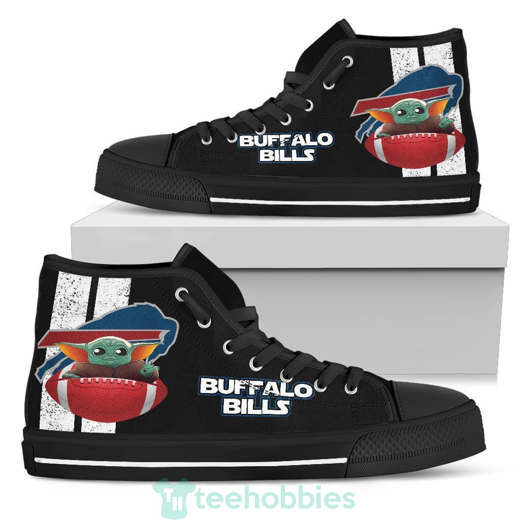 Buffalo Bills  Baby Yoda High Top Shoes Product photo 2