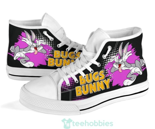 bugs bunny sneaker high top shoes looney tunes fan 1 hqQc8 600x500px Bugs Bunny Sneaker High Top Shoes Looney Tunes Fan