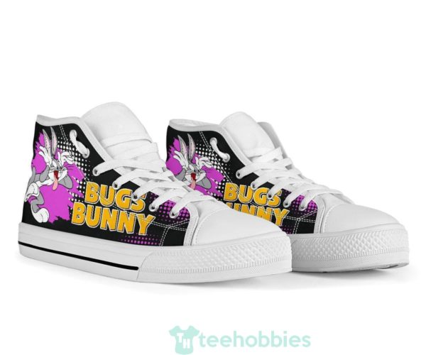 bugs bunny sneaker high top shoes looney tunes fan 4 ktpGg 600x500px Bugs Bunny Sneaker High Top Shoes Looney Tunes Fan